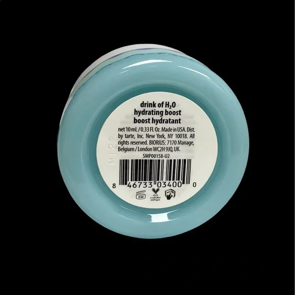 Tarte Drink Of Water H2O Hydrating Boost Cream For Face Mini Sz 10 mL / 0.33 oz. - Picture 7 of 7